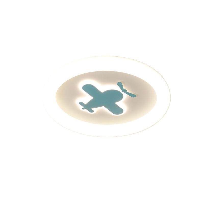 现代简约LED吸顶灯创意个性飞机儿童卧室灯卡通女孩男孩房间灯具