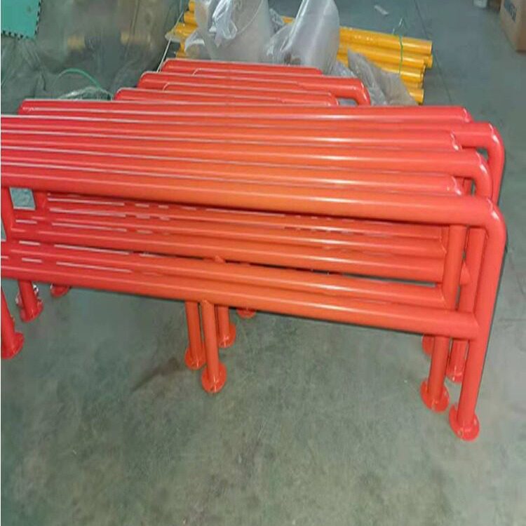 车间u型护栏车库防撞栏杆停车位挡车器钢管护栏U型钢管挡车器