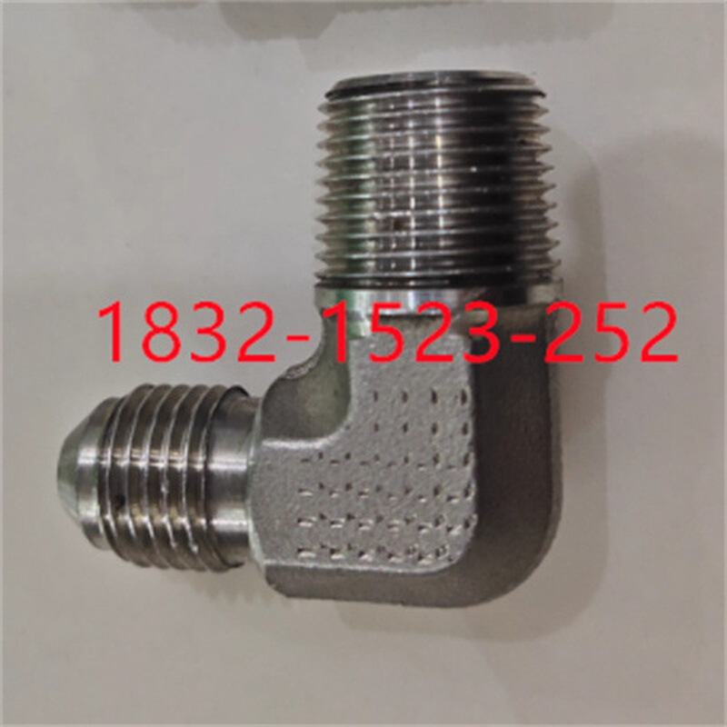 304不锈钢高压直角双外丝转接头ZG1”寸 RC1 1/2 -1 5/8-12UNF