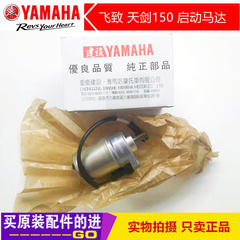 。雅马哈摩托配件JYM150-5/6/8天剑YBR150Z启动电机飞致YS起动马