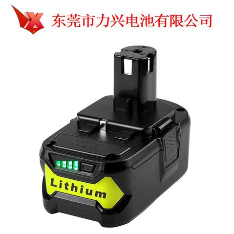 替代Ryobi18锂离子电池组8Ah电池包P108适用于电动工具动力电池