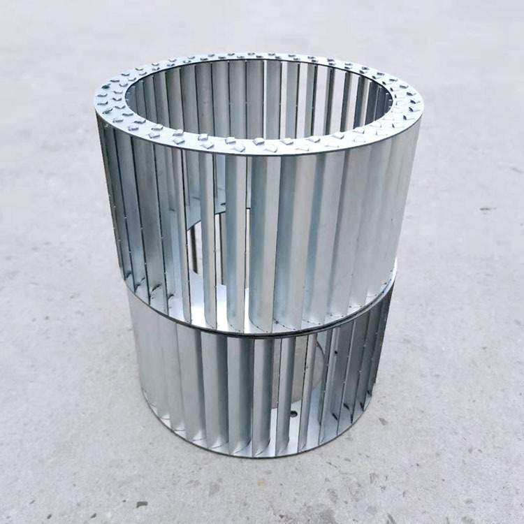 插片式离心风轮CF风机叶轮高温烤箱风轮叶轮 DF多翼式鼓风机风叶