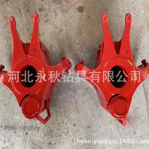 31/2EU外加厚油管吊卡对开式油管吊卡额定载荷100吨