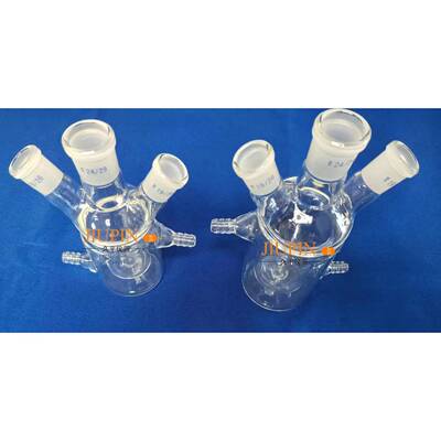 三口双层反应瓶50ml/100ml/250ml/500ml/1000ml/2000mll