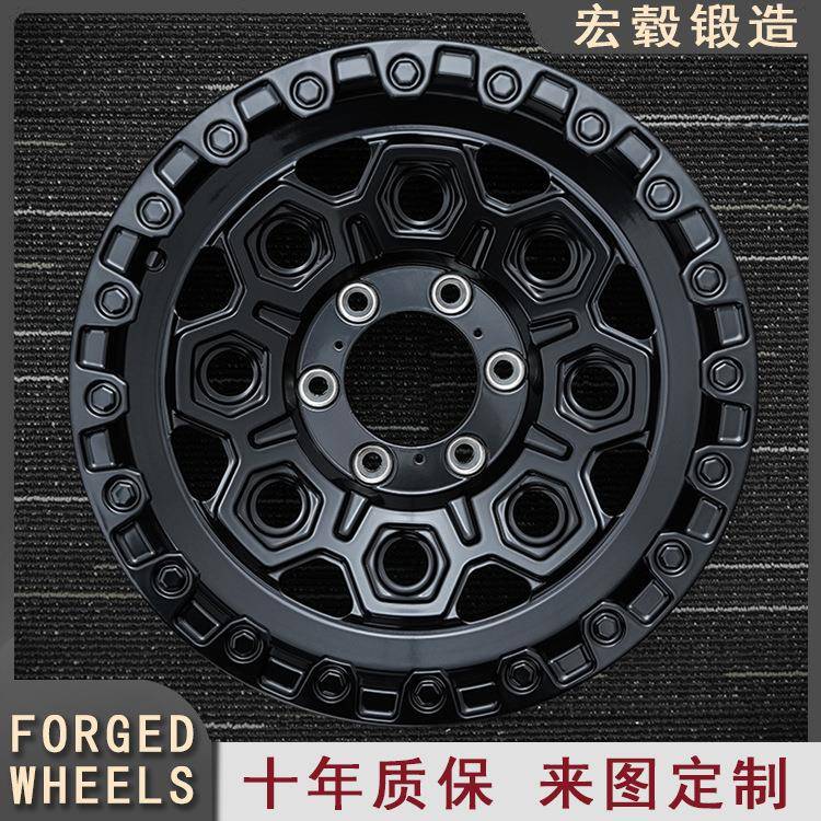 宏毂锻造轮毂改装17/18/19/20/21/22寸铝合金6061-T6适用于全车型