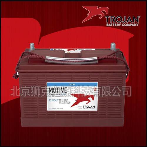 邱健TROJAN蓄电池31XHS12V130AH地板清洁机械驱动、电动机械
