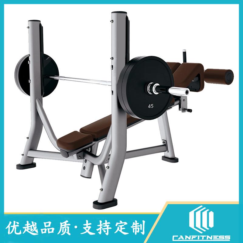 商用下斜推举架举重架推胸训练器健身房单位企业室内健身器材