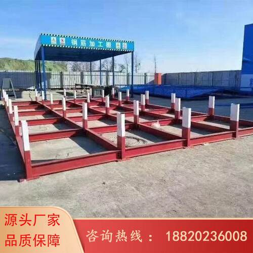 广州工厂钢筋堆放架钢筋存放平台钢筋摆放架施工现场钢筋堆放架