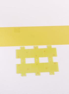 现货供应FR4皮套支撑板黄色玻纤板绝缘板雕刻阻燃轻质白色绝缘板