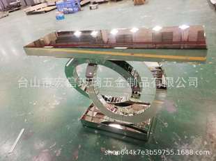 美式镜面供桌书案台玄关桌子置物台后现代客厅玻璃小茶几厂家直销