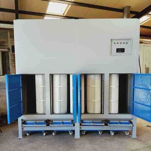 环保除尘设备厂家生产中压小型布袋除尘器一体式振打滤芯吸尘器