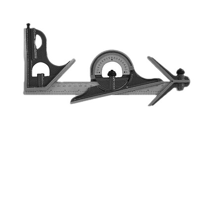 多功能角度尺0-180度KT5-210-125组合角度尺0.1m