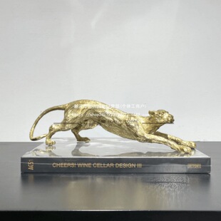 2026纯铜子摆件动物装饰品样板房家居饰品玄关电视柜软装小饰品