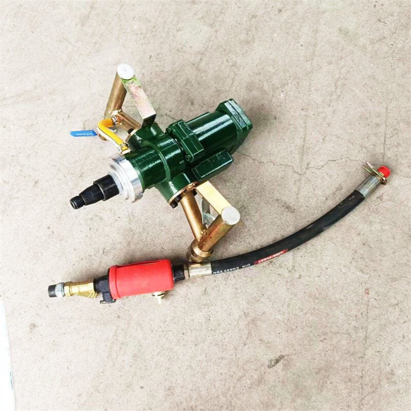QSZ-25矿用手持式水钻 济宁工业气动便携式钻孔机 矿用水钻