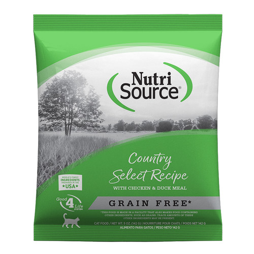 【国内仓】【试吃尝鲜】NutriSource甄萃猫粮试吃142g无谷鸡肉