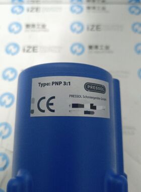 PRESSOL泵19285 PNP 3:1原装
