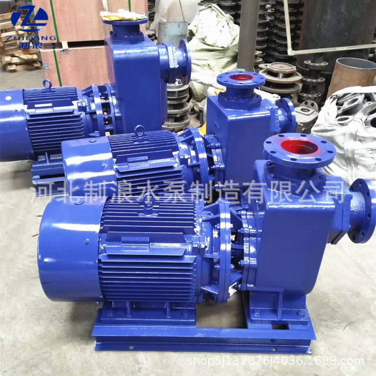 厂家批发ZW自吸泵40ZW-15-30卧式自吸泵业污水自吸排污泵