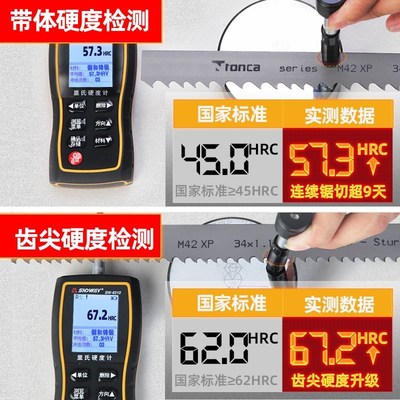 速发双金属带锯条金属切割细齿粗齿高速钢剧条小型锯床锯带锯机用