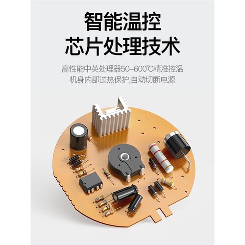 速发木工封边条小型高温美缝枪吹风机加热器工业级充电便捷枪