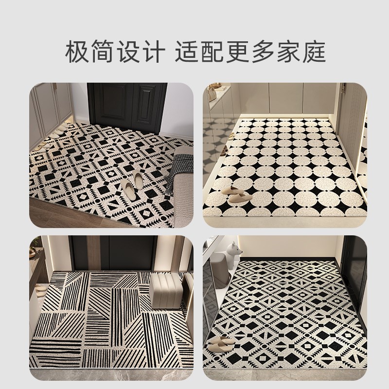 入户门口地垫丝圈室外地毯防滑脚垫子可定制玄关进门可定制脚踏垫