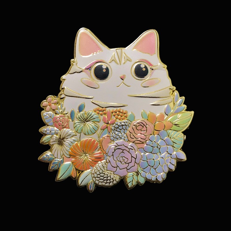 故宫的猫可爱金属浮雕冰箱贴磁铁留言贴创意贴精美装饰品女生礼物