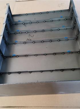 纽威VM1506H立式加工中心导轨伸缩钢板防护罩XYZ轴钣金挡屑板盖板