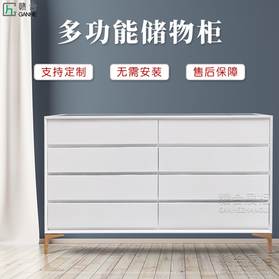 新品简约斗柜抽屉柜家用展示桌饰品柜双面中岛柜台衣帽间柜格子收