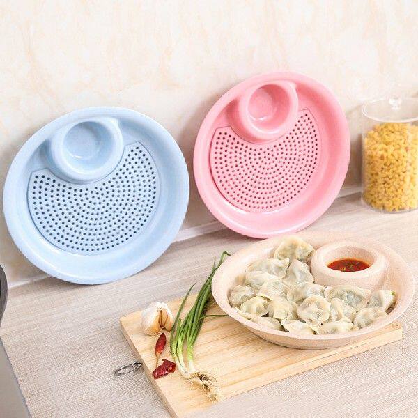 Dumpling Bowl Holder Dual Layer Multicolor Kitchenware