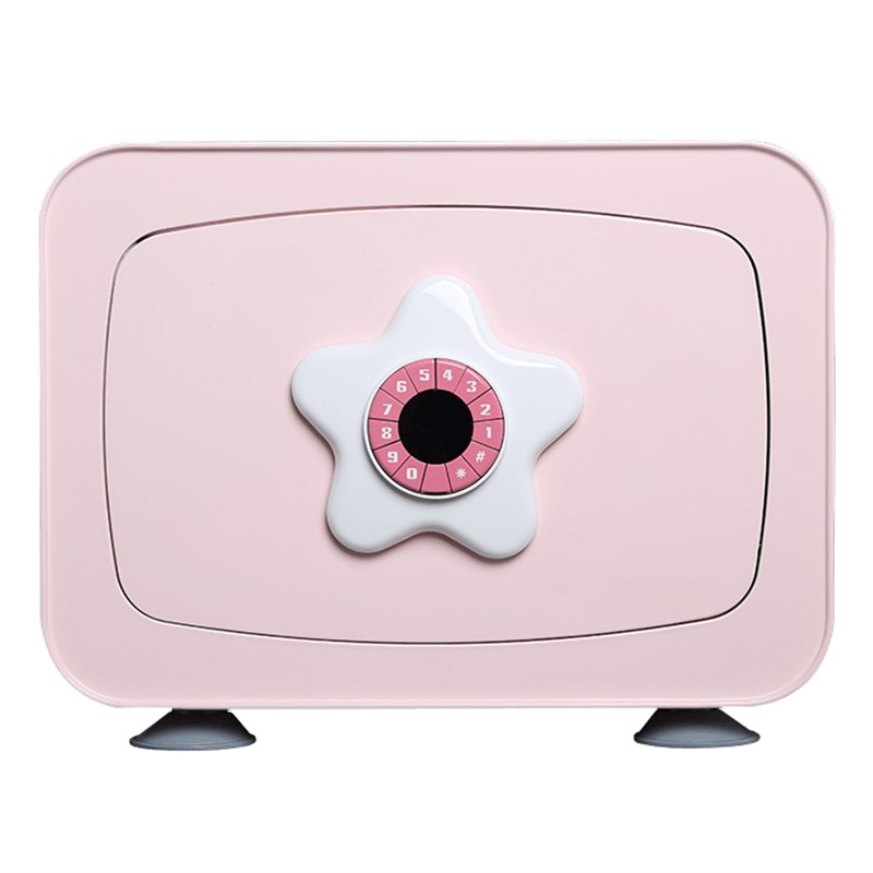 卡唛保险柜儿童投币家庭小型隐形家用电子密码25cm儿童迷你保险箱