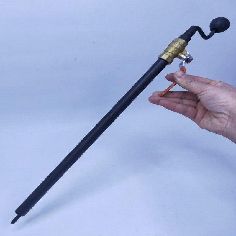 。85-快速充气装置加气杆工程车专用充气杆包邮气门芯扳手