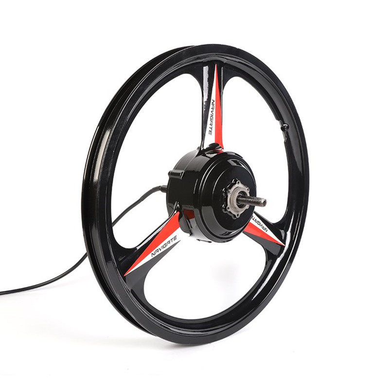 16 20 26寸镁合金三刀轮正步通用无刷电动山地车变速碟刹电机48V