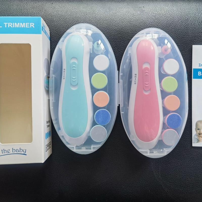 2023新款婴儿修甲器新生儿电动磨甲器打磨器磨头新款指甲抛光工
