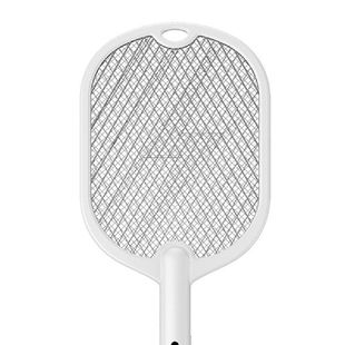 2 in 1 3500V Electric Flies Swatter USB Rechargeable Summer
