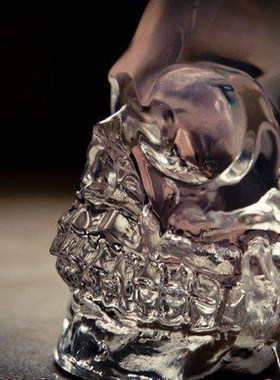 奥格瑞玛 玛雅人类 阿兹特克奥秘系列 1:1水晶头骨模型 摆件