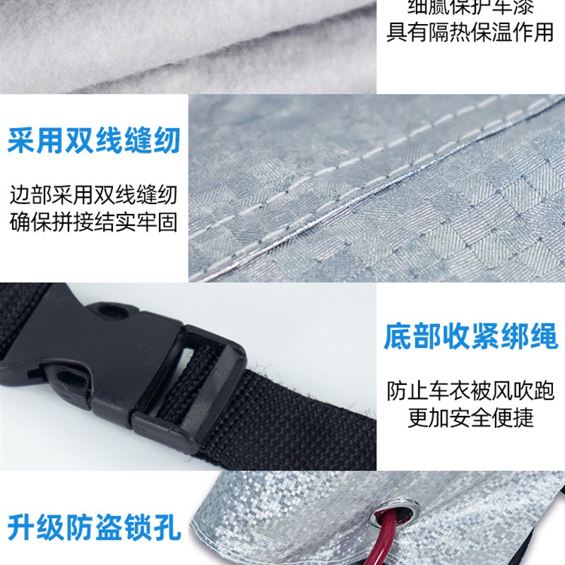 绿源inno7电动车防晒防雨罩挡风防尘车衣雨衣防风车罩遮阳雨披