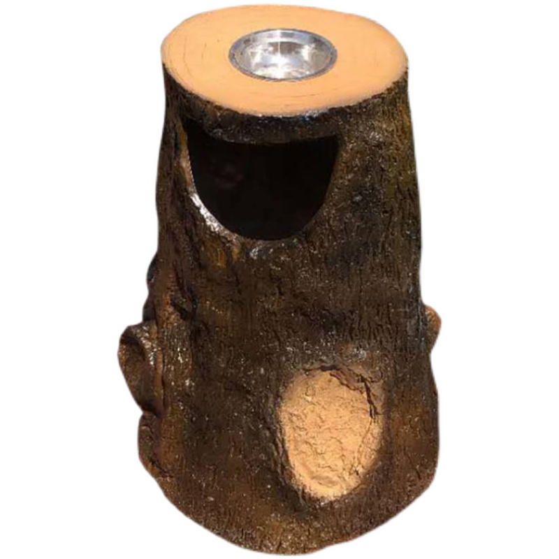 仿树桩公园玻璃钢垃圾桶户外 园林仿木垃圾筒 景区室外创意垃圾箱