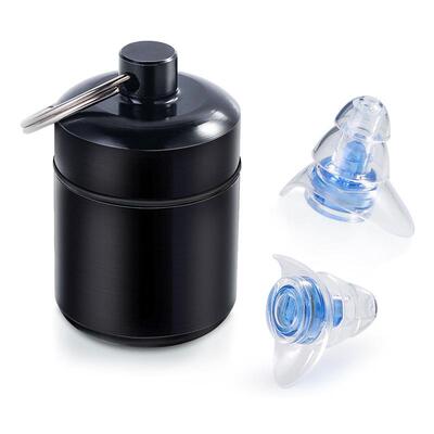 1 Pair/Set Soft Silicone Ear Plugs Anti Noise SnoreW Earplug