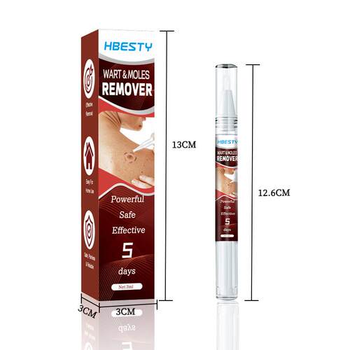 Wart-removing pen, sfacial mole, wart, prickly flesh
