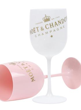 480ml Wine Plastic Cup Party White Champagne Coupes Cocktai
