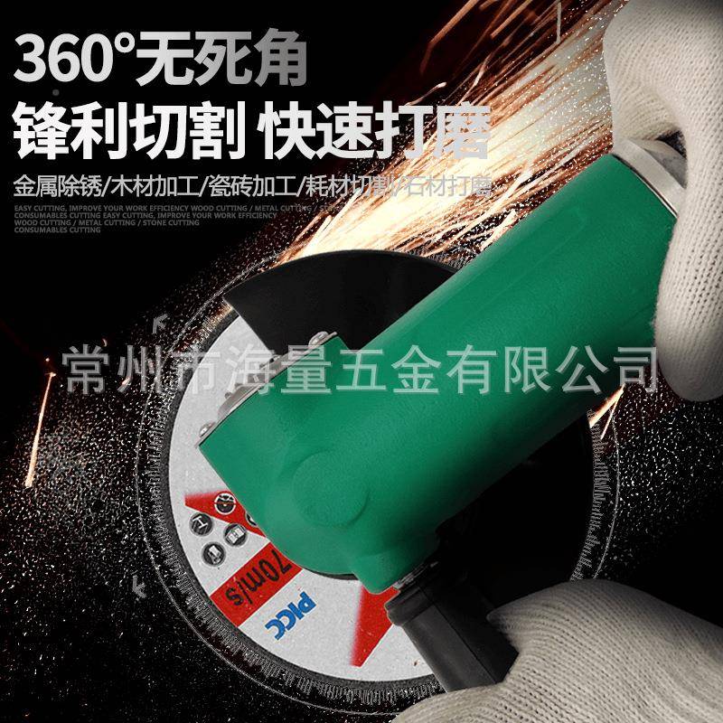 巨柏SXJ1VTO00125/50/18气动0角磨机4/5//6/7寸切割打磨抛光1磨光