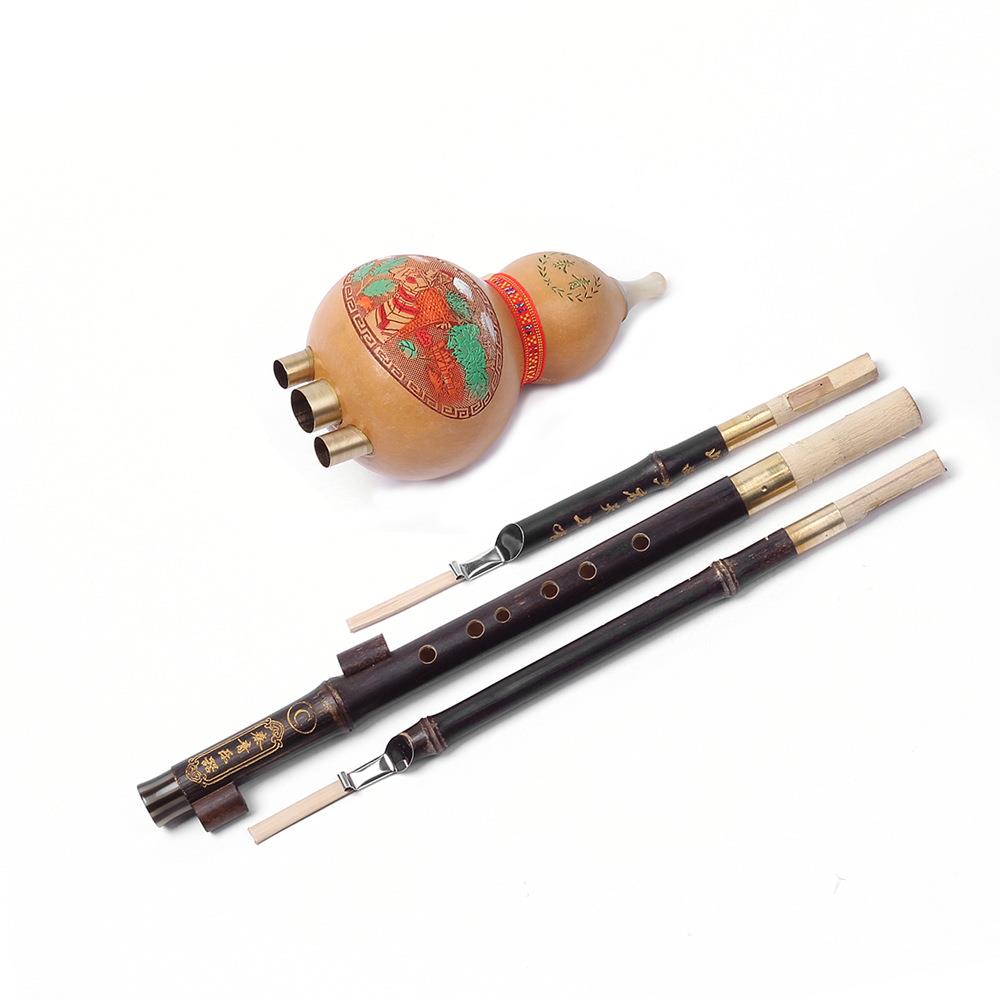 秦乐青然紫竹三音初葫芦丝c调天降b调初学入门儿童学WLD者学生成