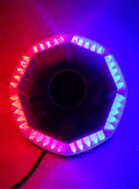 2厂直销40LEDGWT圆形车顶汽车面包灯工八灯角灯频闪灯吸顶爆闪灯