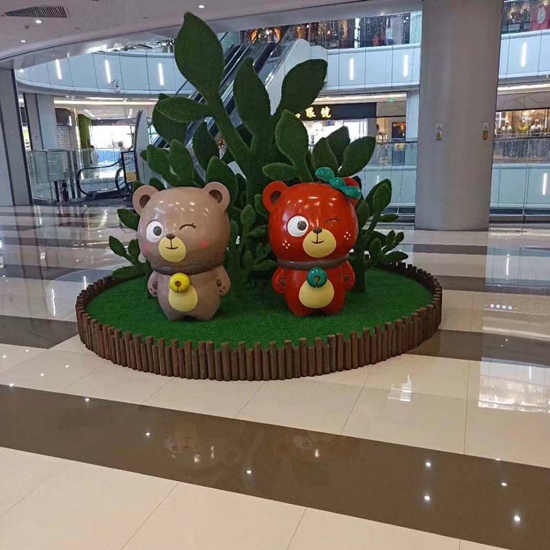 上海玻璃钢雕塑工厂直供