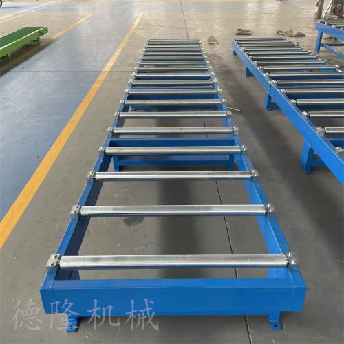 重型滚筒输送机无动力滚筒输送线发动机组装流水线手推式输送线