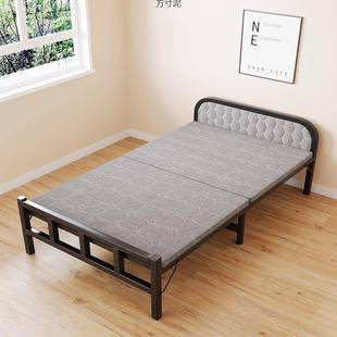 折叠床单办人床成床人简易午睡铁家用便WMN携公室护宿舍出租陪屋