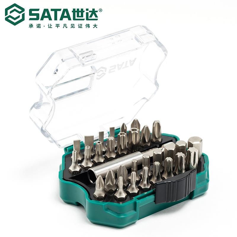 达工具ATSA手动PNV旋具头组套花形螺丝世批头电动气动风093批32套