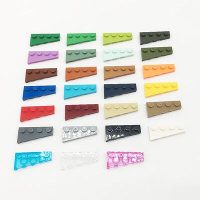 MOC小颗粒2x4楔形板(右)兼容乐高41769积木科教益智散零配件
