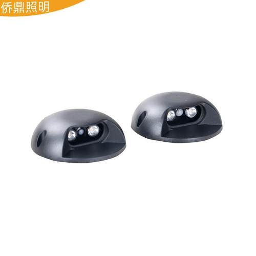 LED感应步道灯景区桥面栈道网红互动AI智慧竞速陪跑龟背灯智能