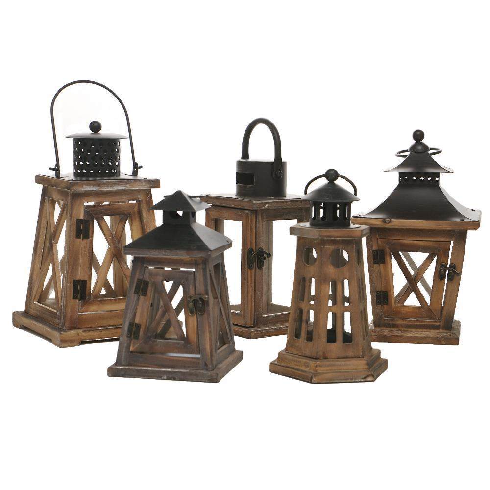 美式木头烛台欧式风灯蜡烛台家居装饰品圣诞节复古摆件,家居饰品,烛台,淘宝优惠券,粉丝福利购,淘宝优惠卷