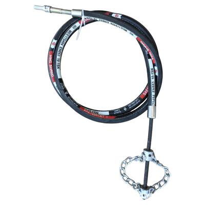 新型饭店电钻通链条疏通器管道弹簧链条钻头疏通器转头铰链疏通机